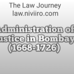 Administration of Justice in Bombay