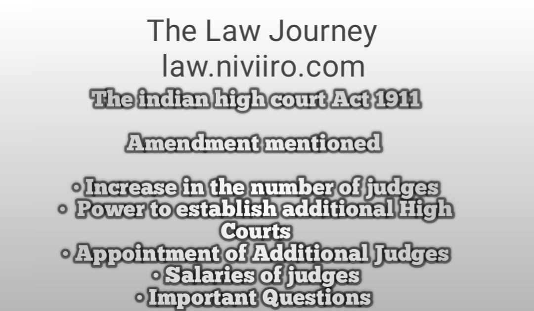 Indian-high-Court-act-1911