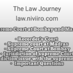 Supreme-court-at-Bombay-and-Madras