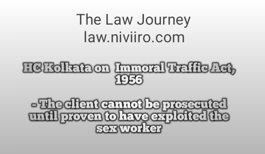 HC-Kolkata-on-Immoral-Traffic-Act-1956