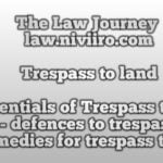 trespass-to-land