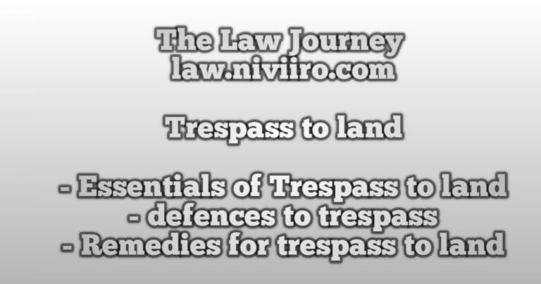 trespass-to-land
