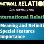 International Relations-Definitions-Features-Importance