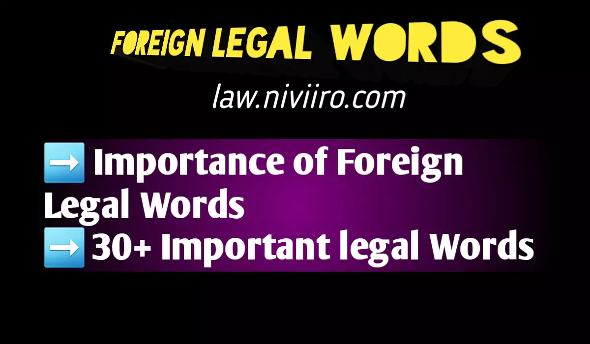 important-foreign-legal-words
