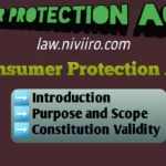Consumer-Protection-Act-Introduction-Scope-Constitutional Validity