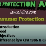 Consumer-Protection Act-Need-Objectives
