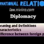 Diplomacy-Meaning-Definitions-Characteristics