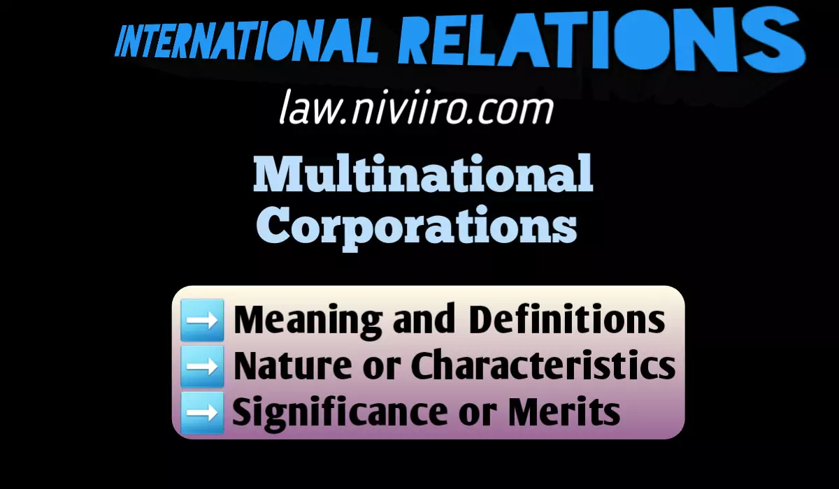 Multinational-Corporations-Definitions-Significance