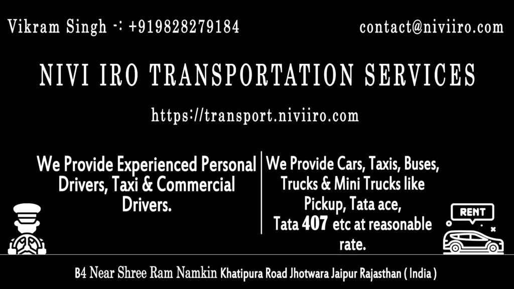 Vehicle | Driver Service Provider | Driver Near Me | driver in jaipur