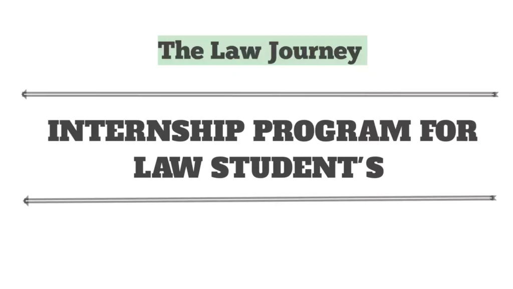 content writing internship for law students