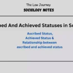 Ascribed And Achieved Statuses in Sociology